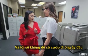Vợ sếp ngon quá con cặc mình thẳng tắp rồi